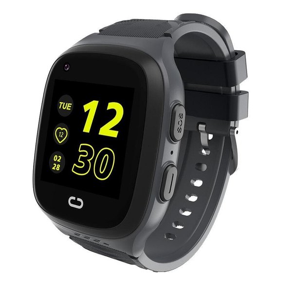 Детски Смарт часовник NUBKI LT31, 4G, Сим карта и камера, GPS+LBS+Wi-Fi Tracking, Видео разговор, Черен от Nubki — продуктова снимка