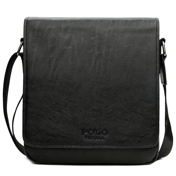 Снимка на Мъжка кожена чанта Vicuna Polo Laudan, PU Кожа, Черна, Vicuna Polo, цена 39.36 лв